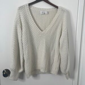 Wish Chunky Knit Sweater Size M